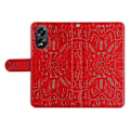 Miniatyrbillede 5 af 5: Til Oppo A38 4G Etui Wallet Slim-Fit PU Læder Magnetisk Telefon Cover Multicolor Style A