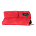 Miniatyrbillede 2 af 5: YX0030 PU Læder Wallet Case med Præget Stander Flip Telefon Cover til Samsung Galaxy S23 FE Multicolor Style B