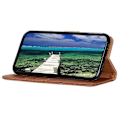 Miniatyrbillede 3 af 5: KHAZNEH PU Læder Wallet Cover med Stativ til Huawei Mate 60 Pro - Ko Læder Tekstur Multicolor Style D