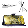 Miniatyrbillede 3 af 5: til Xiaomi Redmi 12C 4G Præget PU Læder Telefon Wallet Etui Stand Beskyttelsescover Multicolor Style B