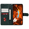 Pikkukuva 2 / 5: Motorola Edge 40 Neo 5G -kotelo, iskunkestävä nahkainen puhelinkotelo lompakkotelineellä Multicolor Style E