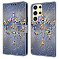 Pikkukuva 1 / 5: Samsung Galaxy S25 Ultra -kotelo PU-nahkainen lompakkopuhelinkotelo jalustalla Multicolor Style C