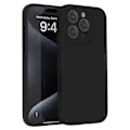 Pikkukuva 1 / 5: iPhone 16 Pro Max -kotelo PC+nestemäinen silikoni suojapuhelinkuori mikrokuituvuorella Multicolor Style G