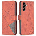 Pikkukuva 1 / 5: BINFEN COLOR BF05 Samsung Galaxy A15 4G -kotelo, kuvioitu lompakkomallinen nahkainen puhelinkotelo Multicolor Style E