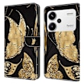 Pikkukuva 1 / 5: Xiaomi Redmi Note 13 Pro+ 5G Nahkakotelo 3D Luova Kuvio Design Käännettävä Jalusta Puhelinkotelo Multicolor Style J