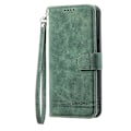 Miniatyrbillede 5 af 5: DIERFENG DF-03 læder telefoncover med linjeaftryk og stativpung til Oppo A78 5G Multicolor Style E
