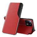 Miniatyrbillede 1 af 5: PU Læder Telefon Stand Case til Xiaomi 13 5G, Visningsvindue Anti-drop Telefon Cover Multicolor Style B