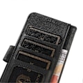 Miniatyrbillede 4 af 5: Til Samsung Galaxy A05 4G Etui Ko Læder Tekstur Anti-Ridse Læder Telefon Stand Cover Wallet Multicolor Style A