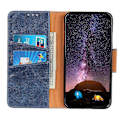 Pikkukuva 5 / 5: Lompakkoteline Suojakotelo Samsung Galaxy Xcover 5:lle, jaettu nahka Multicolor Style C
