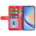 Pikkukuva 2 / 5: Samsung Galaxy A24 4G (162,1 x 77,6 x 8,3 mm) PU-nahkainen lompakkokotelo, jossa on taitettava jalusta Multicolor Style C