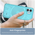 Miniatyrbillede 5 af 5: Candy Series Telefoncover til Nothing Phone (2) Blødt TPU Anti-ridse Gennemsigtigt Cover Transparent Blue