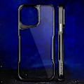 Miniatyrbilde 2 av 5: NEWZONE Deksel til iPhone 15 Pro Max, matt, fallsikkert TPU+akrylskall Multicolor Titanium Black