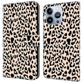 Miniatyrbild 1 av 5: För iPhone 16 Pro Max Skal Mönstertryckt Skyddande Fodral TPU+PU Läder Flip Telefonfodral Multicolor Style A