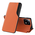 Miniatyrbillede 1 af 5: PU Læder Telefon Stand Case til Xiaomi 13 5G, Visningsvindue Anti-drop Telefon Cover Multicolor Style C