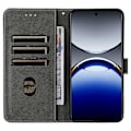 Miniatyrbillede 2 af 5: Til Oppo Find X8 Pro 5G Wallet Case RFID-blokering PU Læder Cover Stand View Multicolor Style E