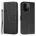 Miniatyrbillede 1 af 5: PU Læder Telefon Cover Til TECNO Spark Go 2022/Spark 8C 4G, Stand Flip Telefonpung Etui med Rem Multicolor Style A