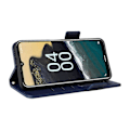 Pikkukuva 3 / 5: Nokia G310 PU-nahkainen puhelinkotelo lompakolla, jalustalla ja sormenjälkiä hylkivällä suojalla Multicolor Style D