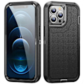 Miniatyrbilde 1 av 5: For iPhone 12/12 Pro Anti-Scratch Deksel TPU+PC Fallbeskyttelse Telefondeksel Multicolor Style A
