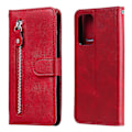 Miniatyrbillede 2 af 5: Lynlåslomme Tegnebog Læder Stand Smartphone Etui til Samsung Galaxy A52 4G/5G/A52s 5G Multicolor Style E