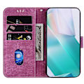 Miniatyrbild 2 av 5: Plånboksfodral i PU-läder med stativ för Oppo A79 5G/A2 5G Multicolor Rose