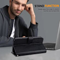 Miniatyrbillede 5 af 5: Til Samsung Galaxy S24+ Etui PU Læder Anti-drop Wallet Cover Multicolor Style A
