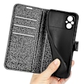 Pikkukuva 5 / 5: Xiaomi Poco M5 4G Folio Flip -puhelinkotelo PU-nahkaa suojakannella ja lompakkotelineellä Multicolor Style A