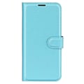 Miniatyrbillede 5 af 5: Stødsikkert tegnebog telefoncover i PU læder med stativ til iPhone 15 Pro Multicolor Style E