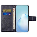 Miniatyrbillede 2 af 5: Etui til Samsung Galaxy A16 5G/A16 4G PU Læder Ugle Træ Præget Wallet Telefon Cover Multicolor Style A