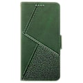 Miniatyrbillede 4 af 5: IDEWEI Læder Wallet Telefon Cover med Stativ og Kalvetekstur til Samsung Galaxy A36 5G/A56 5G Multicolor Style F