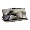 Miniatyrbillede 3 af 5: Til itel S25 Ultra Wallet Case RFID-blokering PU Læder Cover Stand View - Grøn Multicolor Brown