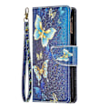Miniatyrbillede 5 af 5: BF03 Telefon Cover til Samsung Galaxy A15 4G Etui Wallet Lynlås Læder Shell Multicolor Style I