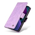 Miniatyrbillede 5 af 5: YIKATU YK-005 Pung Etui til iPhone 14 Stativ PU Læder Hud-berørings Magnetisk Beskyttende Telefon Cover Multicolor Style B