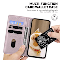 Miniatyrbillede 3 af 5: For Realme 13+ 5G Etui RFID-blokering Killingemønster TPU+PU Læder Telefoncover Multicolor Style A