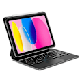Pikkukuva 1 / 5: Tyyppi A WIWU MK-003 iPad 10.9 (2022) Bluetooth-näppäimistölle Magneettinen PU-nahkainen tablettitelinekotelo