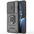 Pikkukuva 2 / 5: OnePlus Ace 5 Pro 5G/Ace 5 5G/13R 5G -kotelo PC+TPU jalustalla ja linssinsuojuksella Multicolor Black