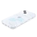 Pikkukuva 4 / 5: Takakansi iPhone 13 6.1 tuumalle, 3D Perhonen/Pilvi Kuvio Epoksi TPU Puhelinkotelo Multicolor Style B