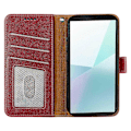 Miniatyrbillede 2 af 5: Til Nothing Phone (3a) Pro Etui Wallet RFID-blokering Litchi Tekstur Læder Telefon Cover Multicolor Red