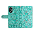 Miniatyrbild 5 av 5: För Oppo A38 4G Fodral Plånbok Slim-Fit PU Läder Magnetiskt Telefonskal Multicolor Style D