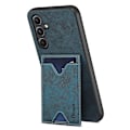 Pikkukuva 2 / 5: DENIOR Samsung Galaxy A34 5G PU-nahkapäällysteinen TPU-kotelo, jossa on jalusta ja korttipidike, takakuori Multicolor Style E