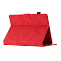 Miniatyrbillede 3 af 5: 7-tommers Tablet PU Læder Stand Case Sommerfugl Præget Kortholder Tablet Cover Multicolor Style D