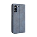 Pikkukuva 4 / 5: Magneettilukko Vintage-tyylinen TPU+Nahkainen Puhelinkotelo Lompakkoteline Samsung Galaxy S21 FE:lle Multicolor Style C