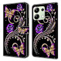 Pikkukuva 1 / 5: Xiaomi Redmi Note 13 4G Lompakkokotelo Puhelimelle, Pudotussuoja, 3D-kuvioitu Nahkainen Käännettävä Suojakotelo Multicolor Style N