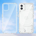 Miniatyrbild 2 av 5: För Nothing phone (1) 5G Mobilskal TPU+Akryl Transparent Baksida (Stort Hål för Bakre Linsen)