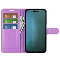 Pikkukuva 3 / 5: iPhone 14 6.1 tuuman PU-nahkainen lompakkokotelo jalustalla, kattava suojakuori Multicolor Style H