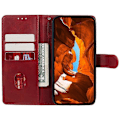 Pikkukuva 2 / 5: Honor Magic6 Pro 5G -lompakkokotelo magneettilukolla, nahkainen puhelinkotelo Multicolor Style C