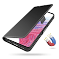 Miniatyrbild 4 av 5: Stötsäkert läderfodral med TPU-innerskal för Samsung Galaxy A06 Multicolor Style A