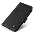 Miniatyrbild 5 av 5: För Samsung Galaxy F34 5g/m34 5g Imprinted Lines Stand Cover Anti-drop Pu Läder Phone case Black