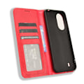 Miniatyrbild 5 av 5: För Zte Blade A33s Case Stativ Retro Cover Red
