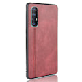 Miniatyrbild 4 av 5: Pu Läder Coated PC + Tpu Hybrid Phone case För Oppo Find X2 Neo Red