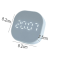 Miniatyrbild 2 av 5: Digital väckarklocka. Multifunktionell magnetisk led smart sensor Söt väckarklocka för barn blue